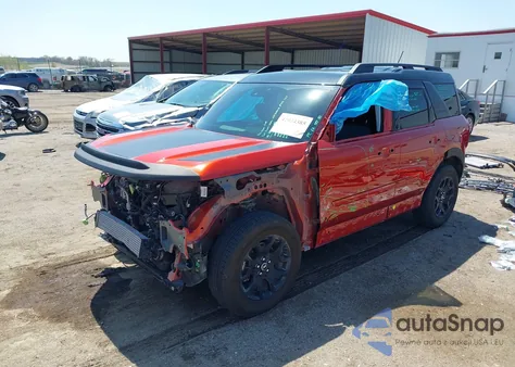 2024 Ford Bronco Sport Big Bend из США, поврежденный, VIN 3FMCR9B69RRE85305